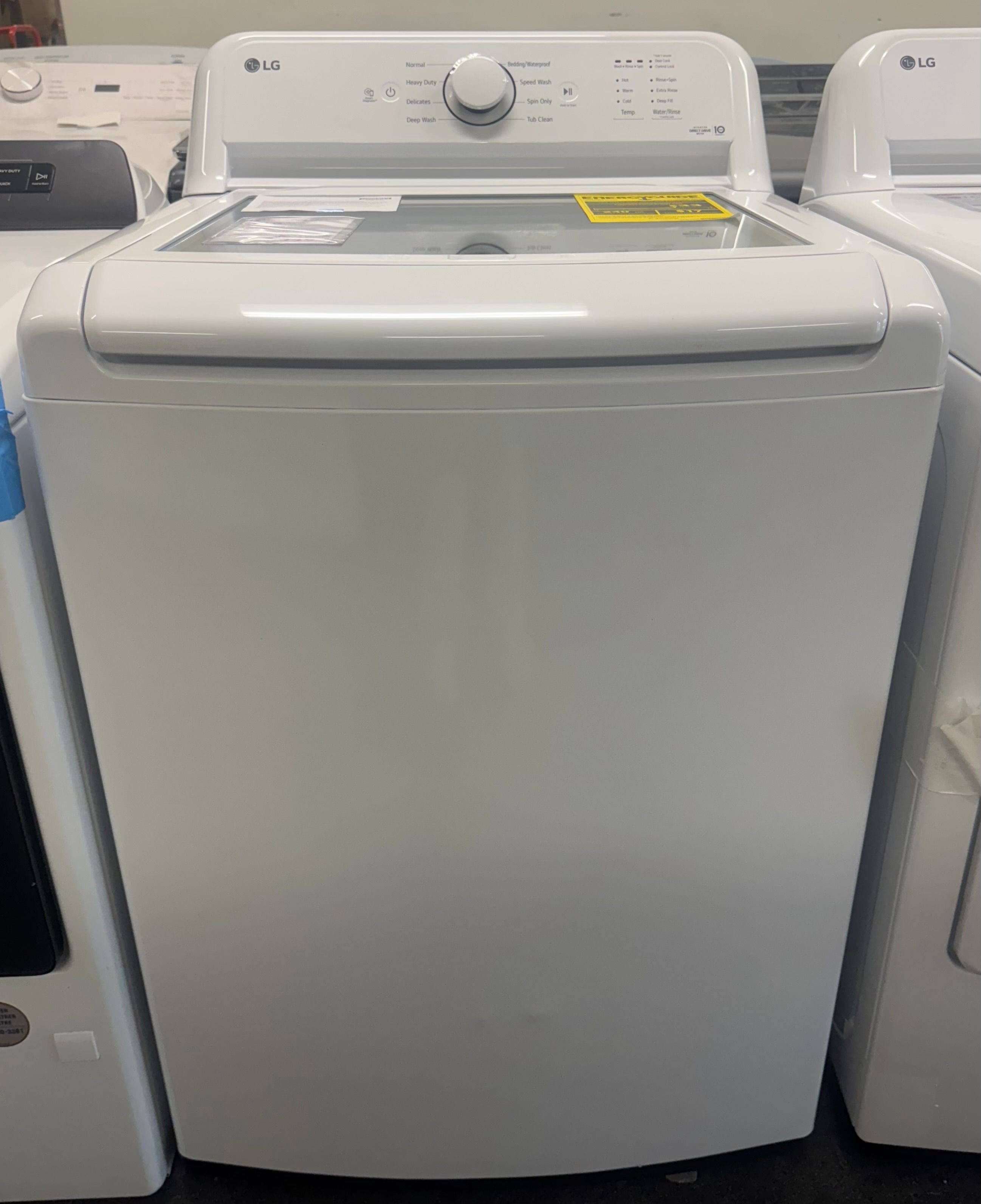 LG Top Load Washer/ Electric Dryer