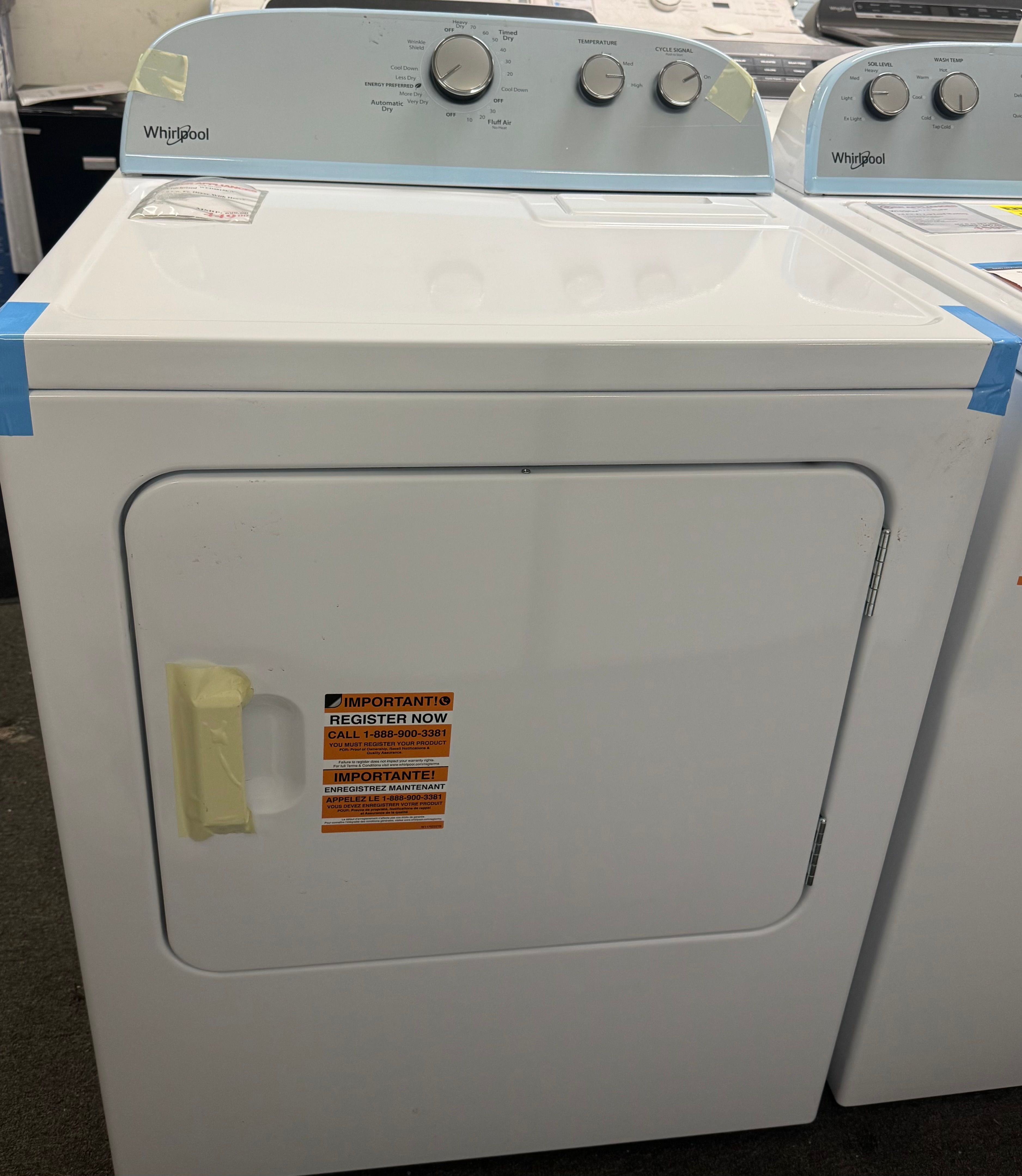 Whirlpool Too Load Washer/Heavy Duty Dryer