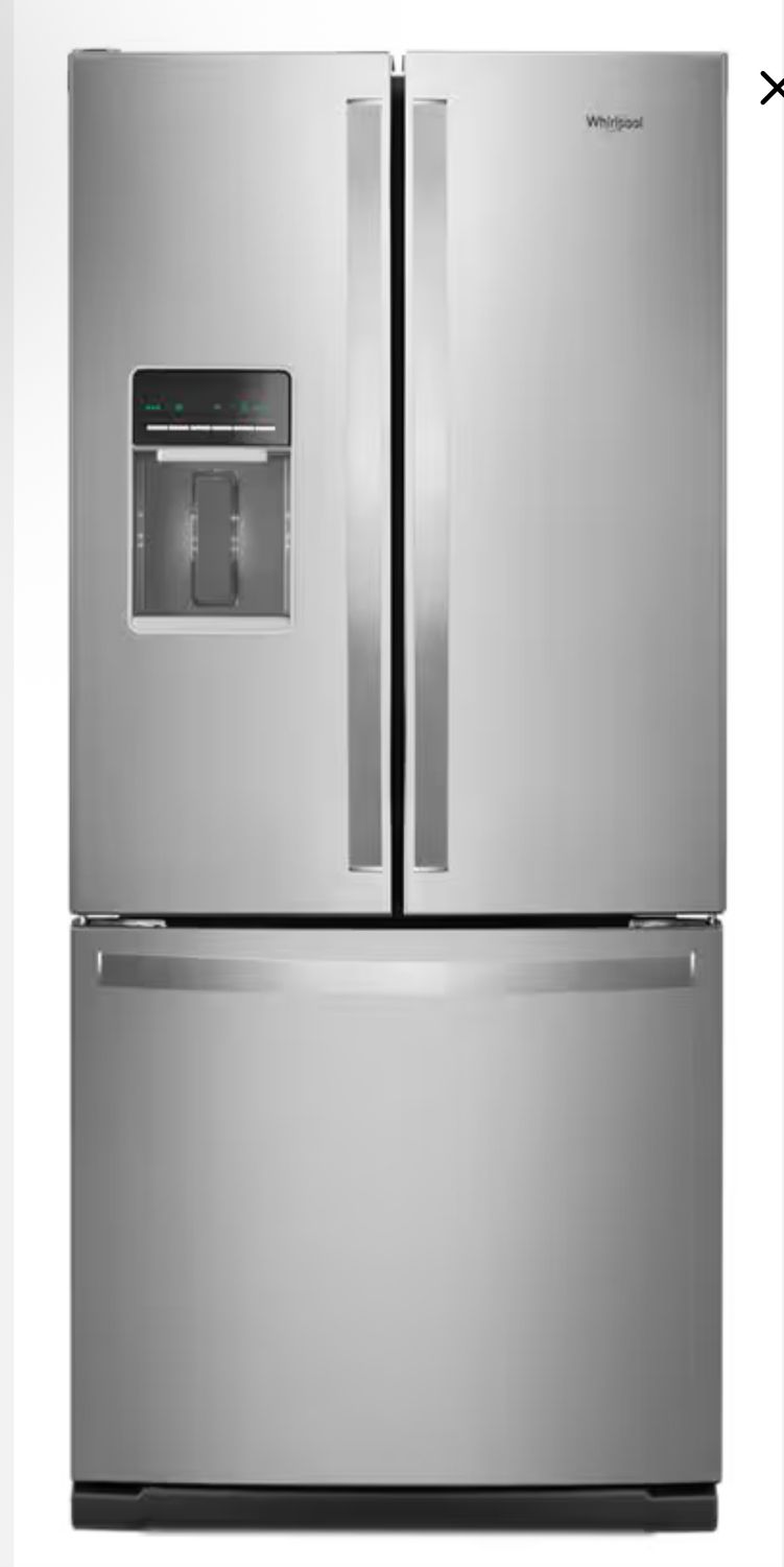 Whirlpool 30 Whirlpool 30" French Door Refrigerator Stainless