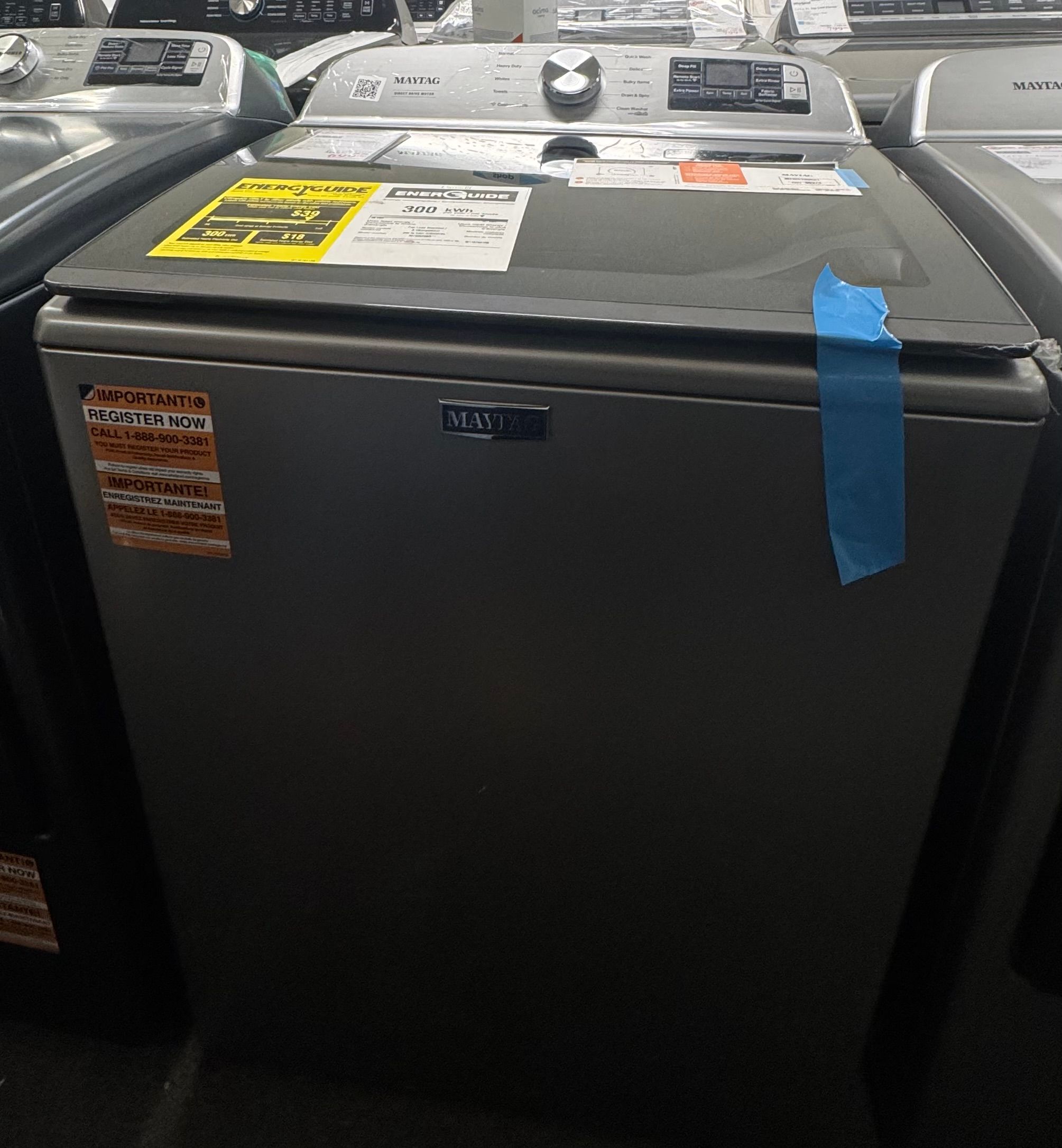 Maytag Smart Top Load/Electric Dryer