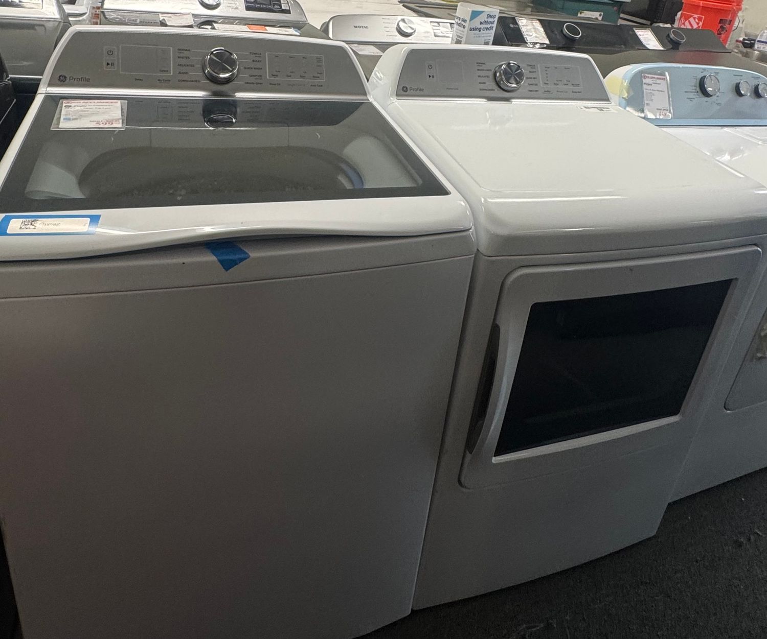 GE 5.0 Cu. Ft. Smart Top Load/Electric Dryer