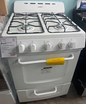 Avanti 24" Freestanding Gas Range