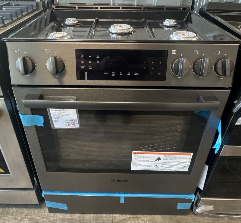 Bosch 30" Gas Slide-in Range