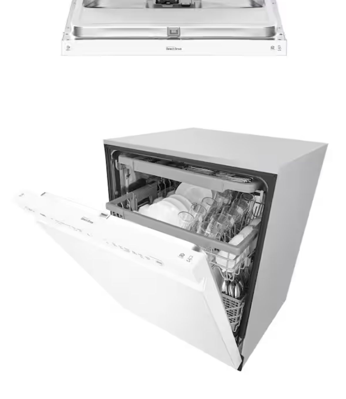 LG Front Control Dishwasher W/ Quadwash® & Easyrack® Plus