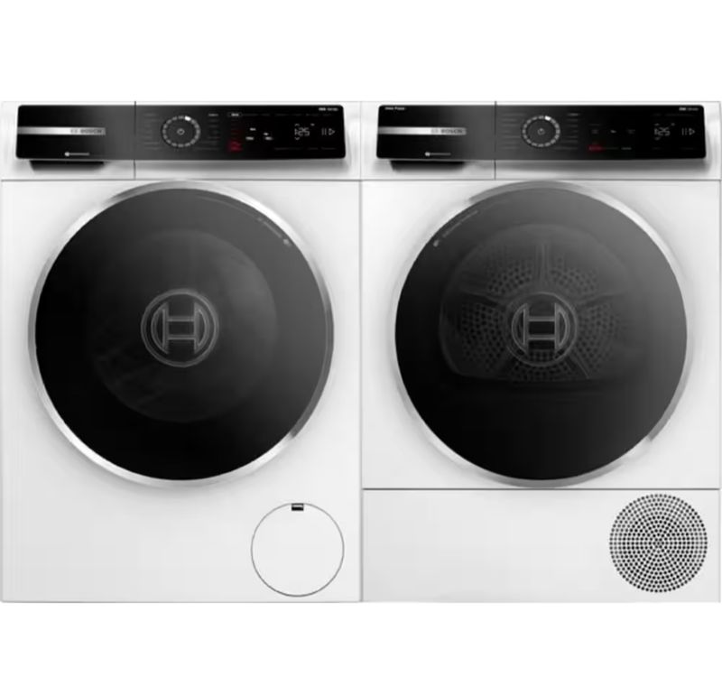 Bosch 24" Compact Washer/Heat Pump Dryer Set