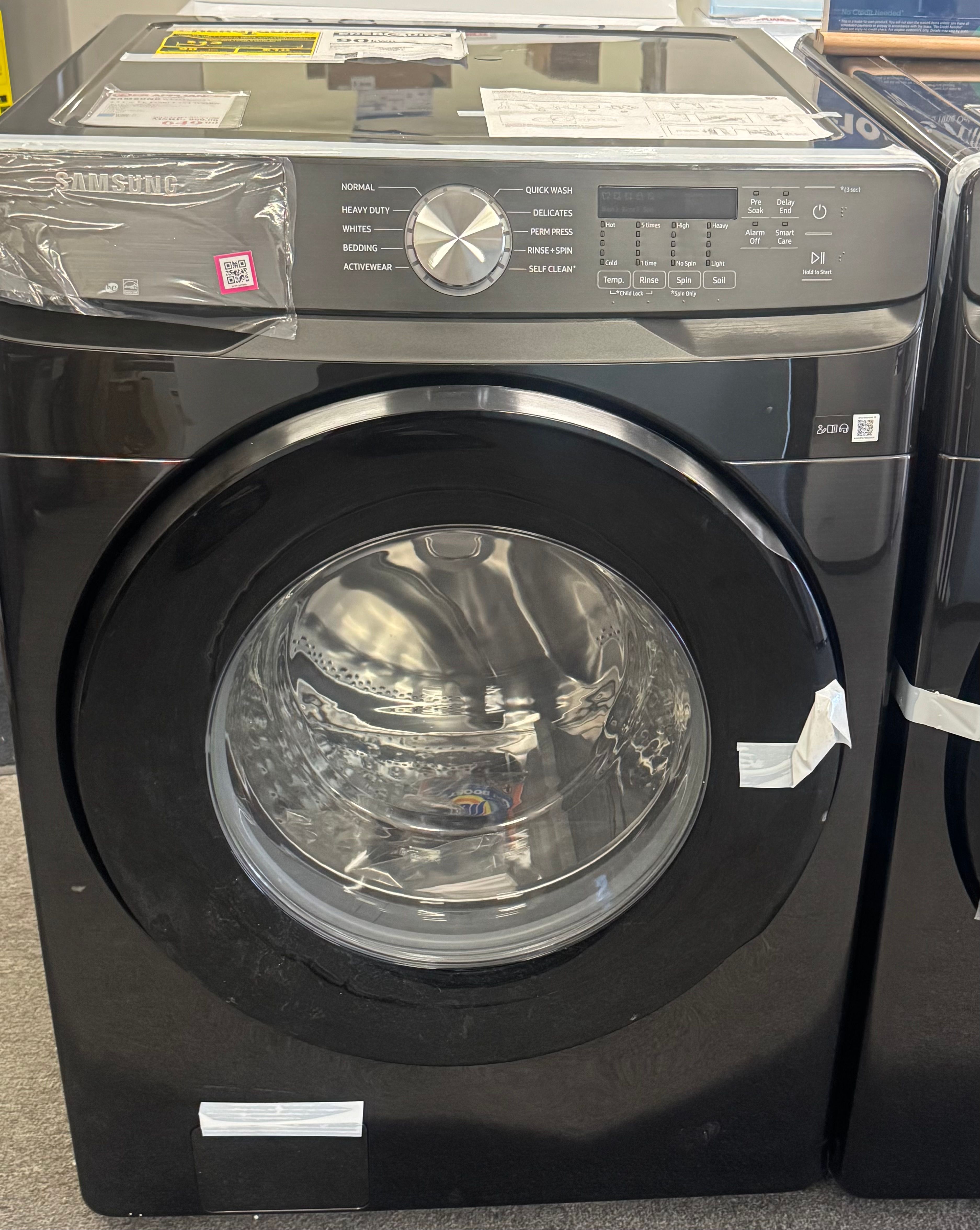 Samsung 4.5 Cu. Ft. Front Load Washer/Electric Dryer