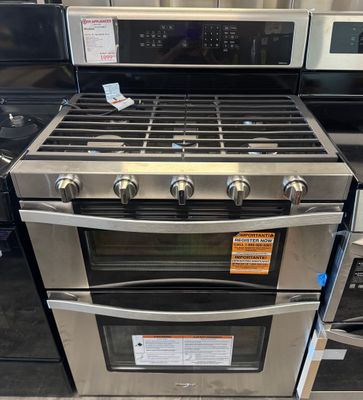 Whirlpool 6.0 Cu. Ft. Gas Double Oven