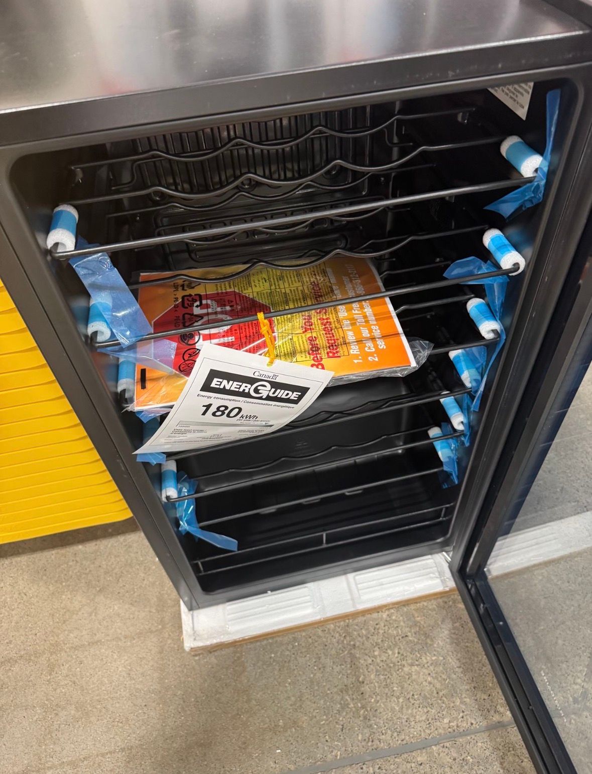 Frigidaire 34 Bottle Wine Cooler