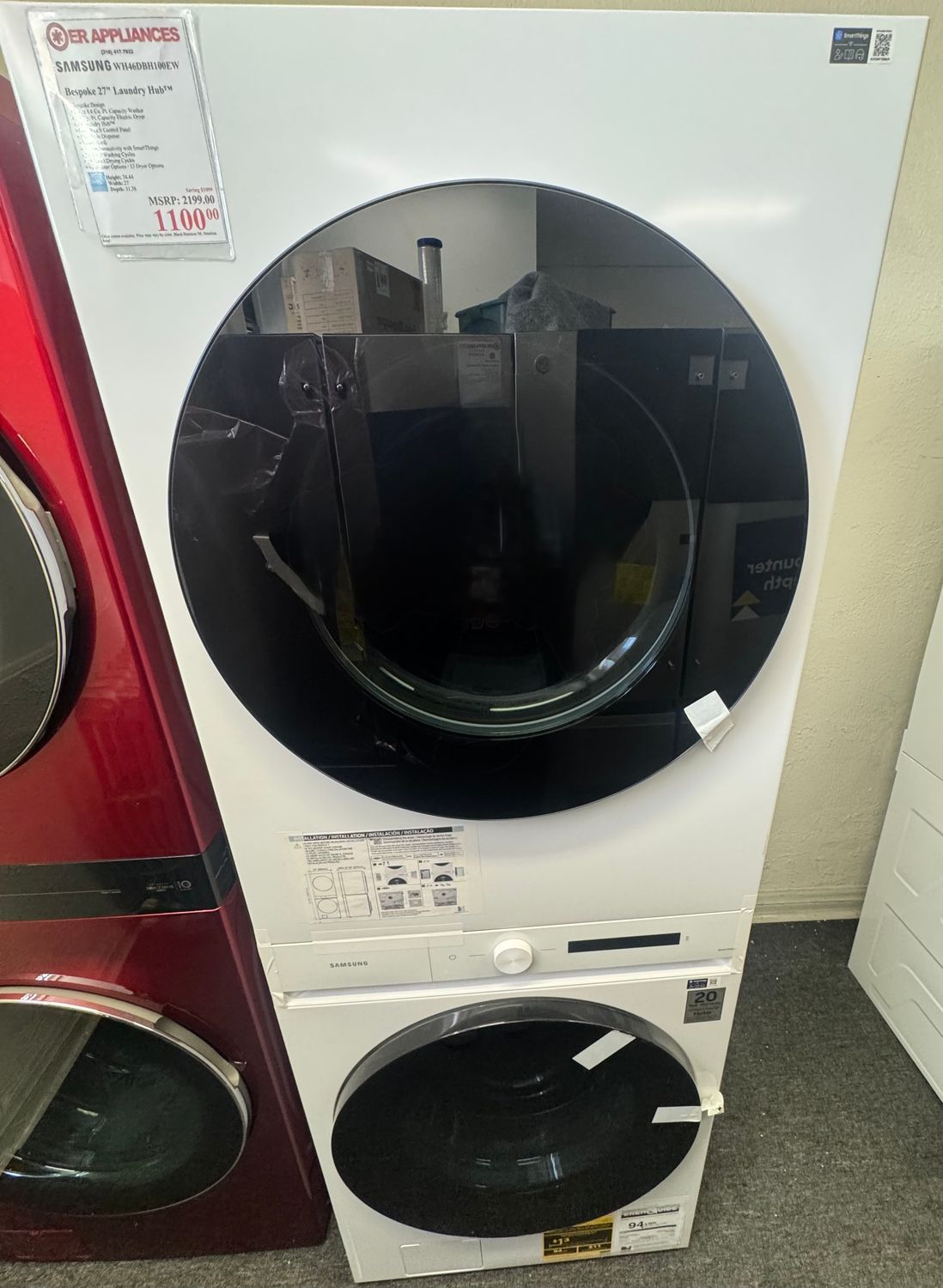 Samsung Bespoke 27 Samsung Bespoke 27" Laundry Hub