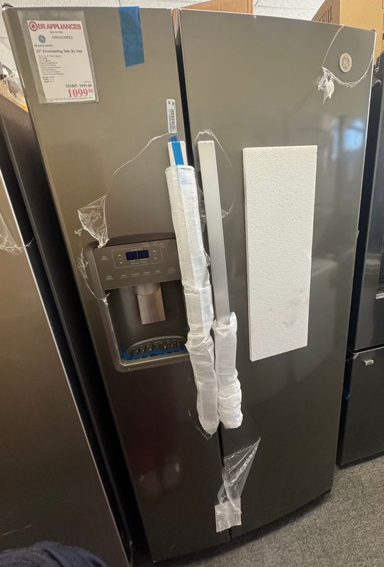 GE 33" Freestanding Side By Side