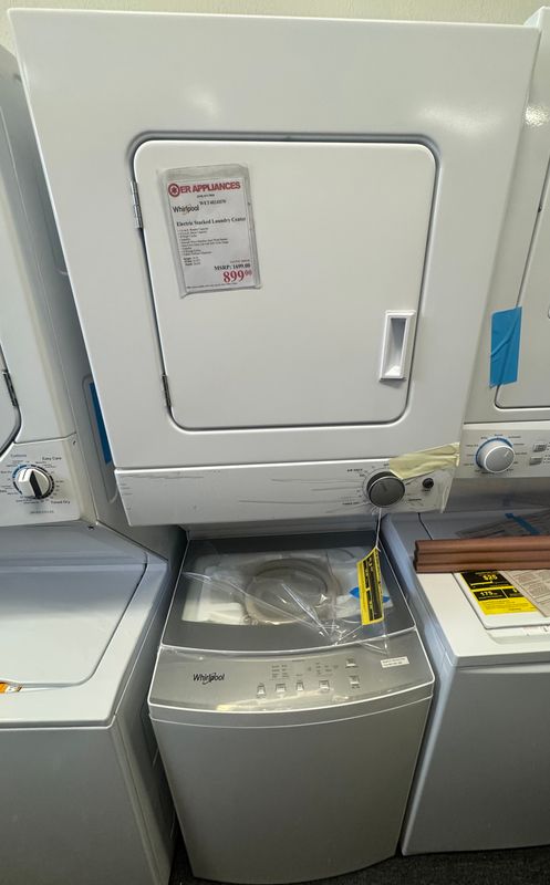 Whirlpool Electric Stacked Laundry Center