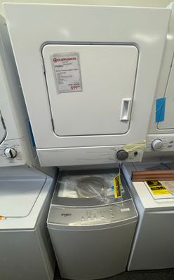 Whirlpool Electric Stacked Laundry Center