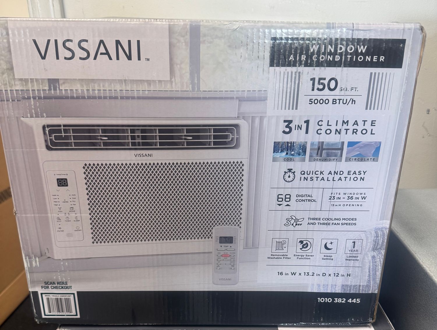 Vissani 5,000 BTU Window Air