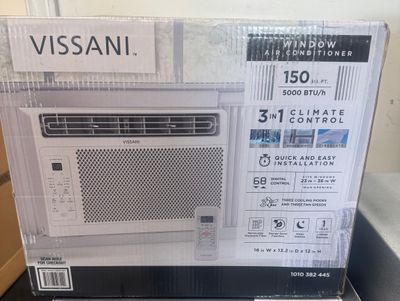 Vissani 5,000 BTU Window Air