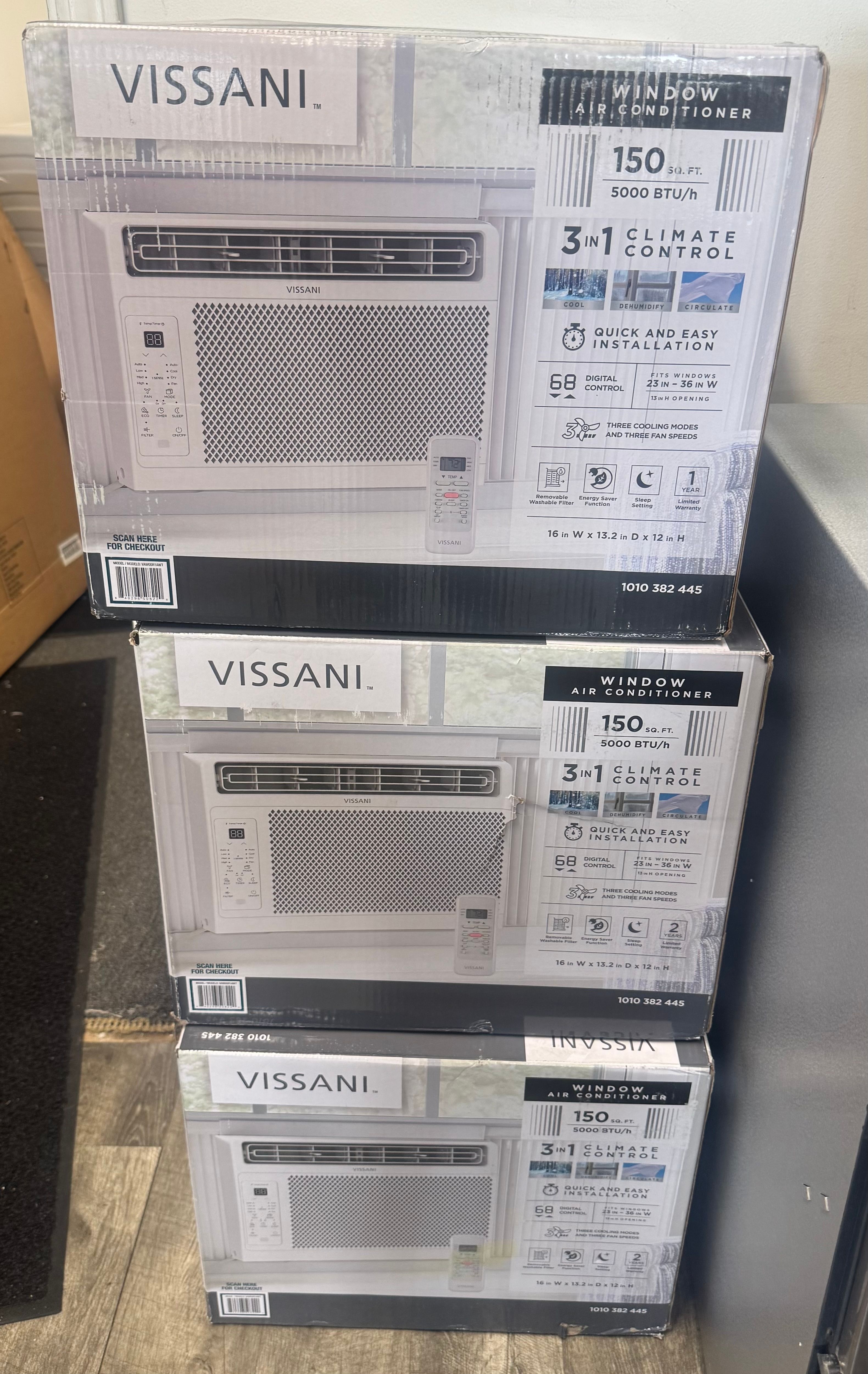 Vissani 5,000 BTU Window Air