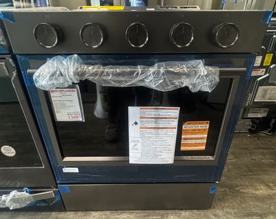 KitchenAid Smart Slide-in Gas Range