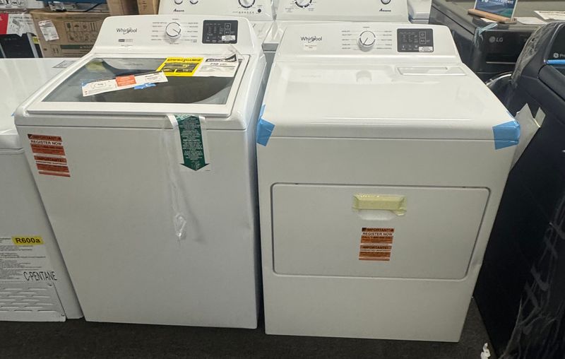 Whirlpool Top Load Washer/Electric Dryer