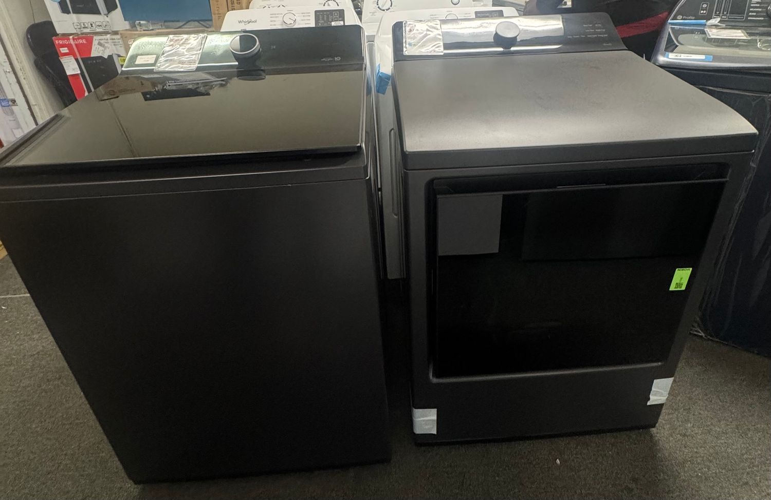 LG Smart Top Load/Electric Dryer