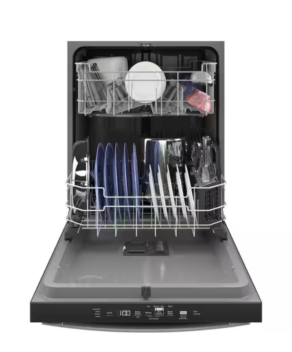 GE Top Control W/ Plastic Interior Dishwasher