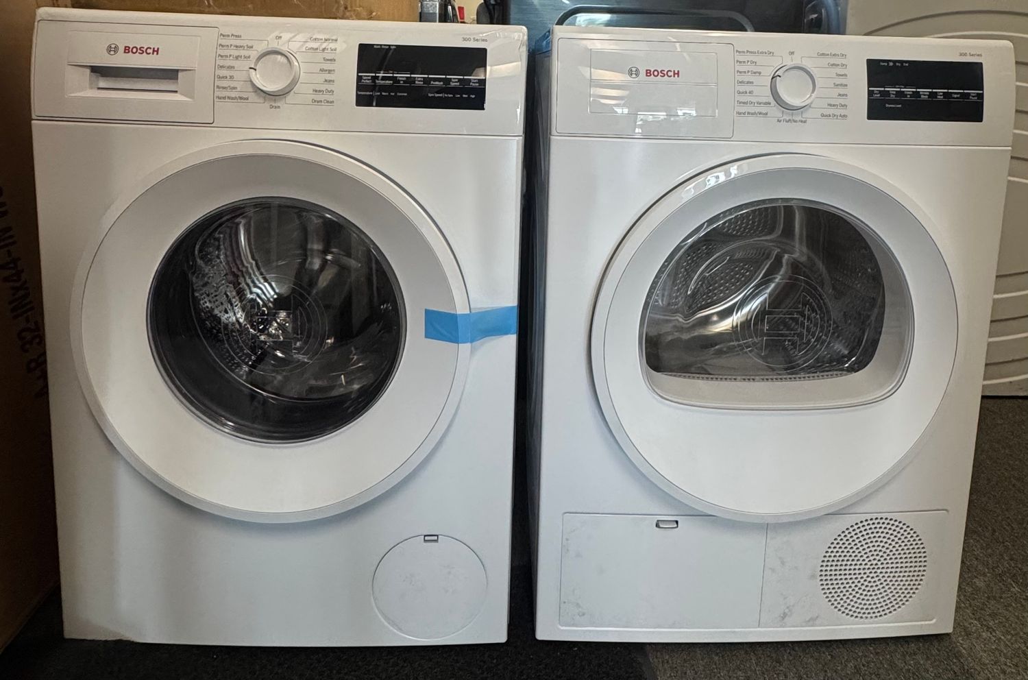 Bosch 2.2 Cu. Ft. Compact Washer/Compact Condensation Dryer Bosch 2.2 Cu. Ft. Compact Washer/Compact Condensation Dryer