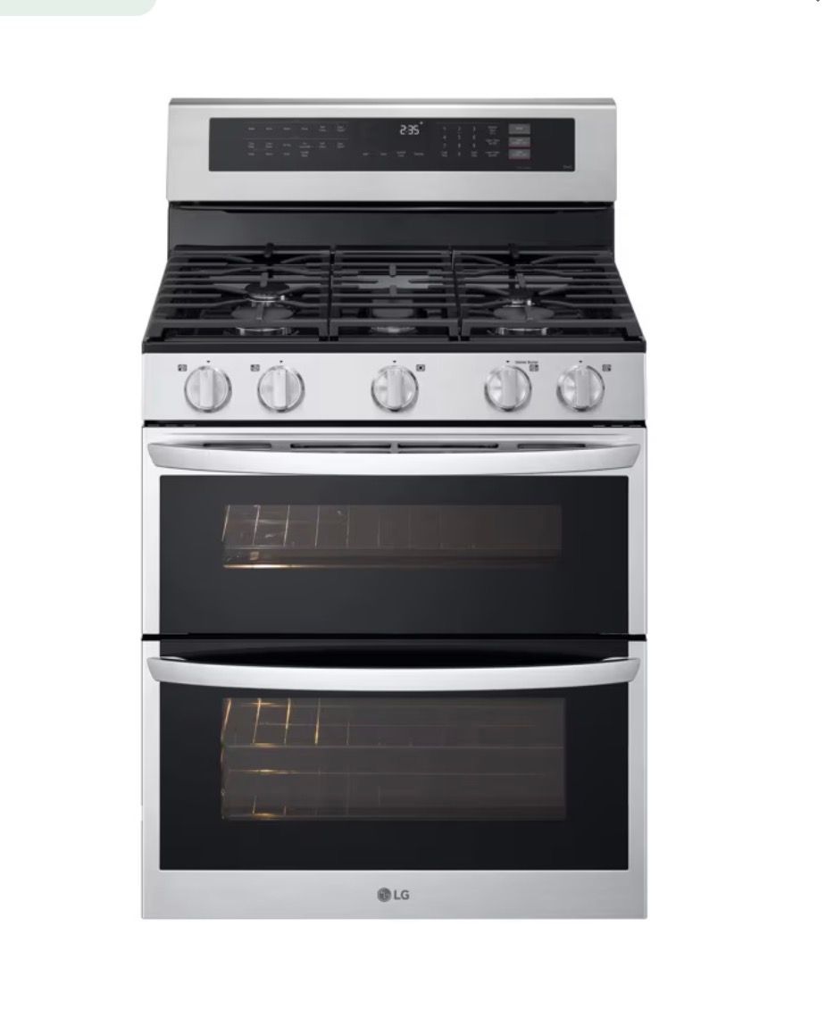 LG 30" Smart Gas Double Oven