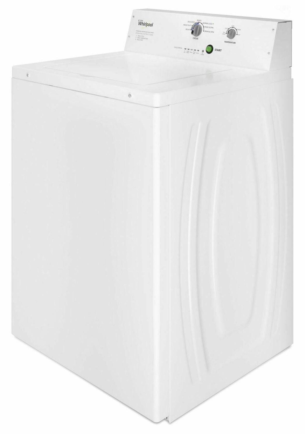 Whirlpool 2.9 Cu. Ft. Commercial Top Load