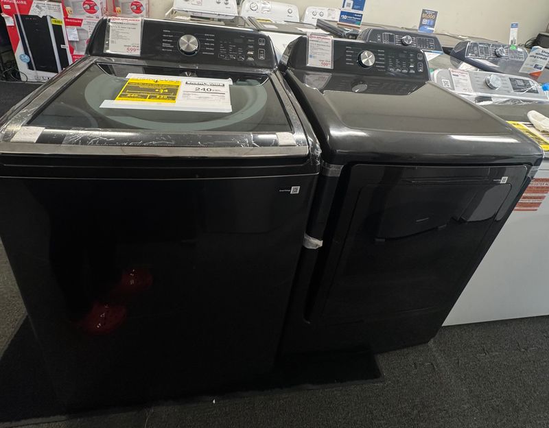 Samsung 4.7 Smart Top Load/Electric Dryer