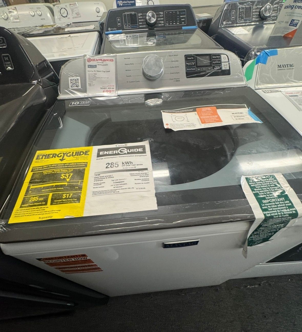 Maytag Washer & Gas Dryer