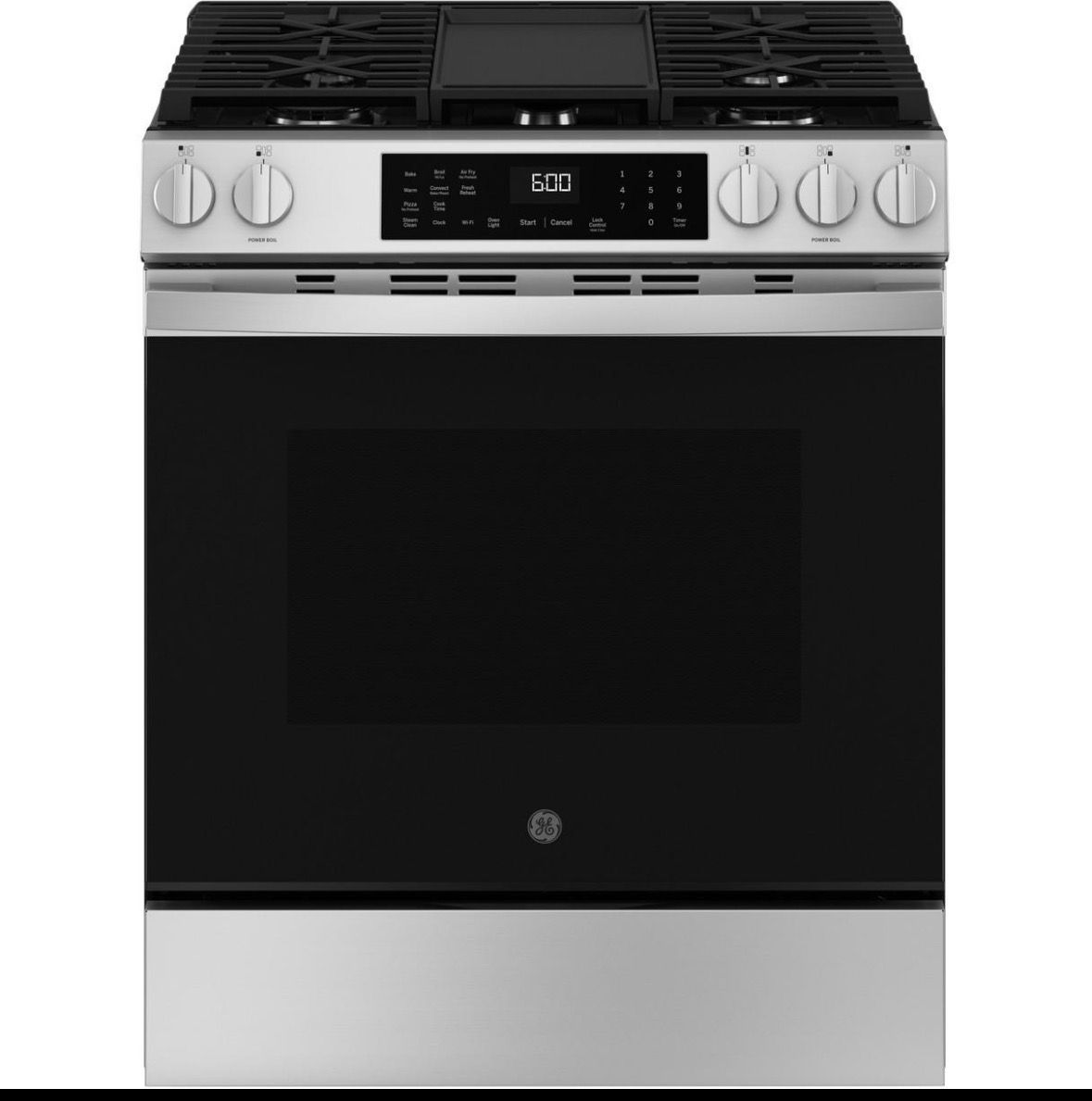GE GGS600AVFS 30” Slide-In Gas Range – Stainless Steel