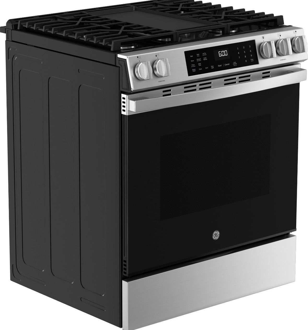 GE GGS600AVFS 30” Slide-In Gas Range – Stainless Steel
