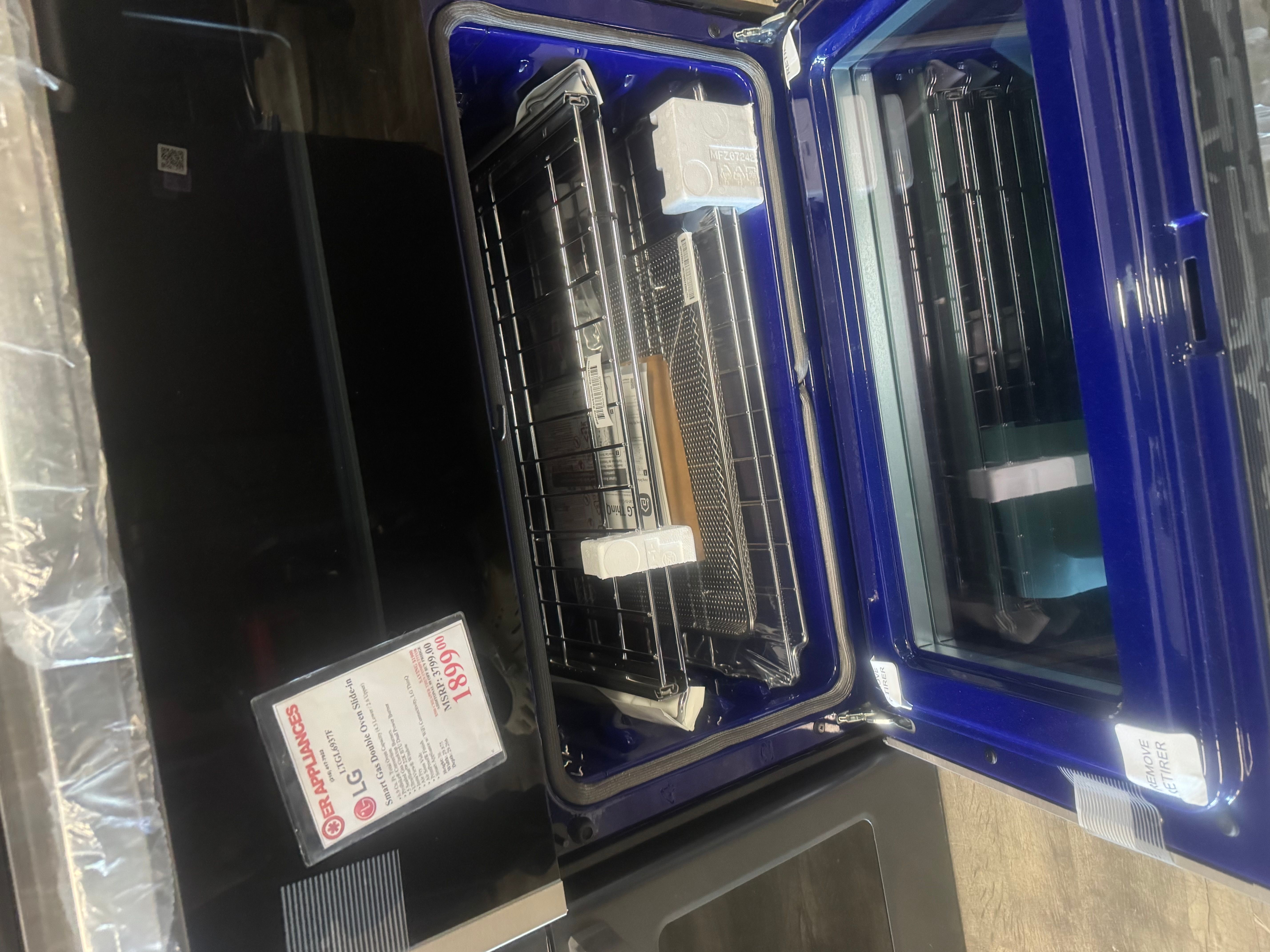 LG Smart Gas Double Oven Slide-in