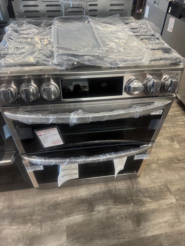 LG Smart Gas Double Oven Slide-in LG Smart Gas Double Oven Slide-in