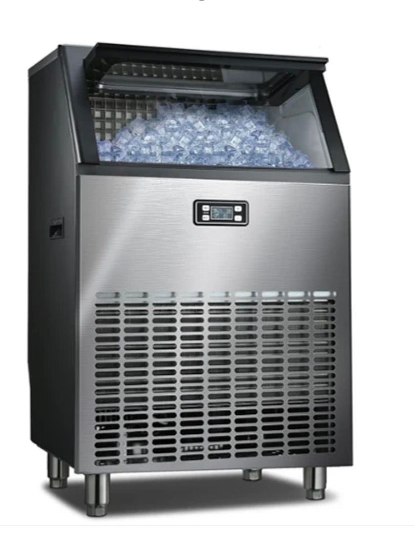 Cowsar 200lbs Commercial Ice Maker