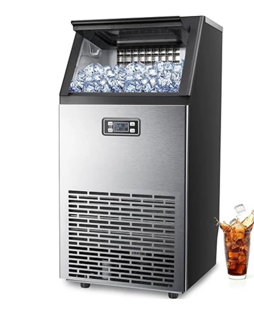 Cowsar 200lbs Commercial Ice Maker