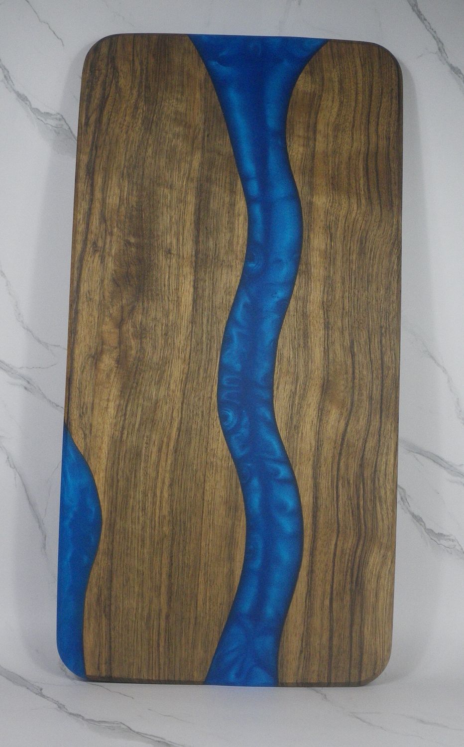 Bocote River Board with Mica Pigment