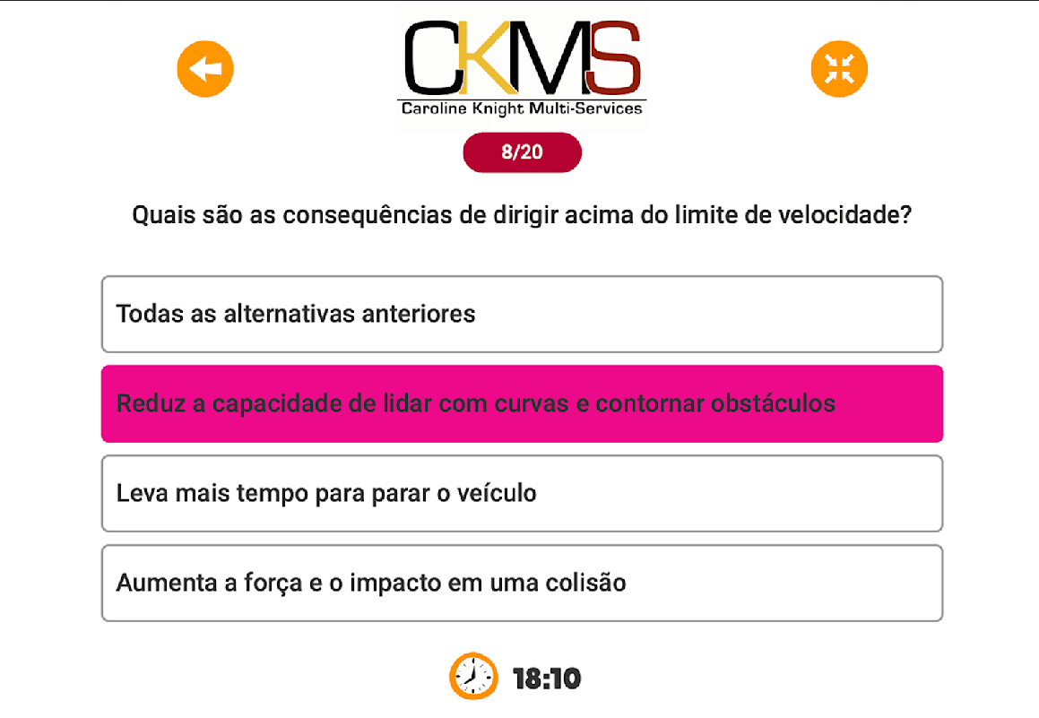 Simulado para Prova MVA em Português