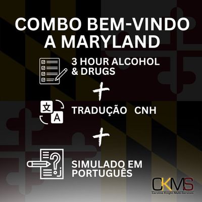 Combo Maryland Drive License