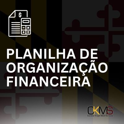Planilha de Organização Financeira Planilha de Organização Financeira