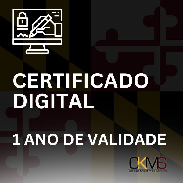 CERTIFICADO DIGITAL | 1 ANO DE VALIDADE