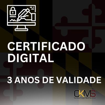 CERTIFICADO DIGITAL | 3 ANOS DE VALIDADE