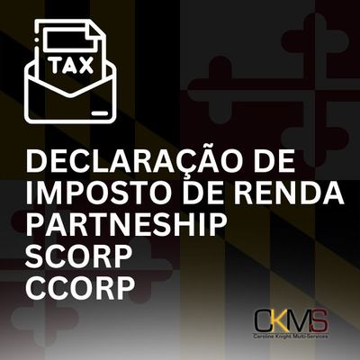 DECLARAÇÃO DE IMPOSTO DE RENDA PESSOA JURÍDICA PARTNESHIP | SCOP | CCORP