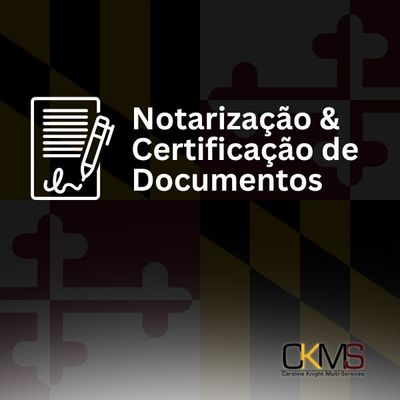 NOTORIZAÇÃO DE DOCUMENTOS