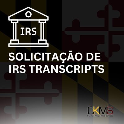 SOLICITAÇÃO DE TRANSCRIPT JUNTO AO IRS