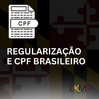 REGULARIZAÇÃO DE CPF BRASILEIRO