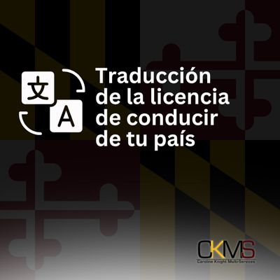 Traducción de la licencia de conducir de tu país