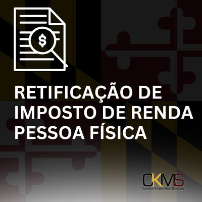 RETIFICAÇÃO DE IMPOSTO DE RENDA PESSOA FÍSICA - TIPO 02