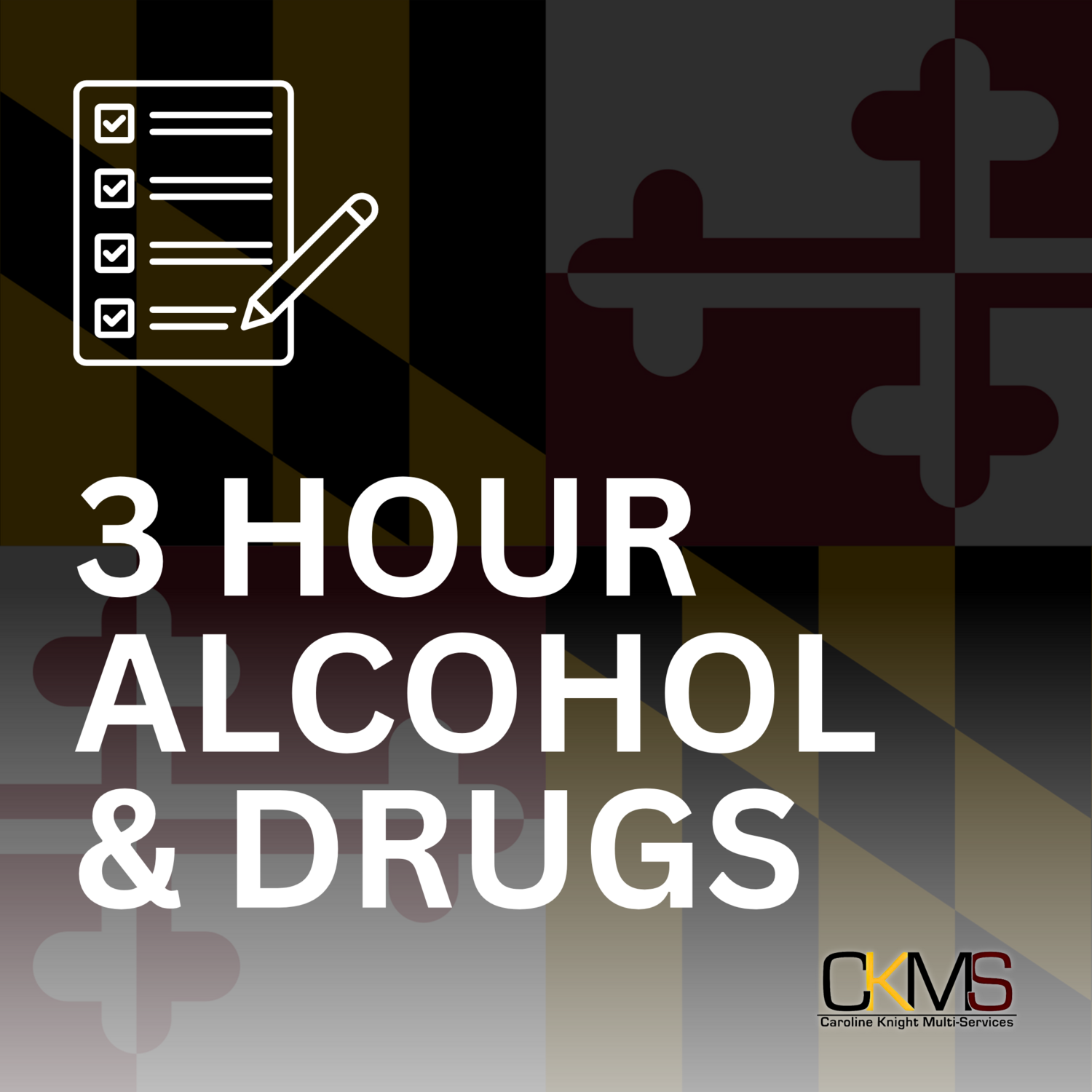 3 HOUR ÁLCOOL &amp; DRUGS ROADWAY SAFETY EDUCATION PROGRAM