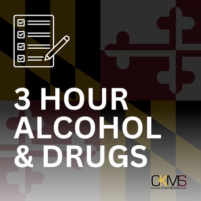 3 HOUR ÁLCOOL &amp; DRUGS ROADWAY SAFETY EDUCATION PROGRAM