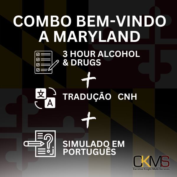 Combo Maryland Drive License