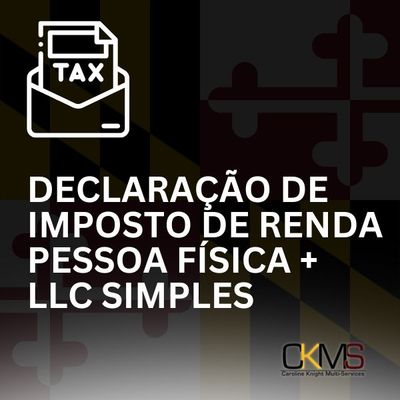 DECLARAÇÃO DE IMPOSTO DE RENDA PESSOA FÍSICA + LLC SIMPLES